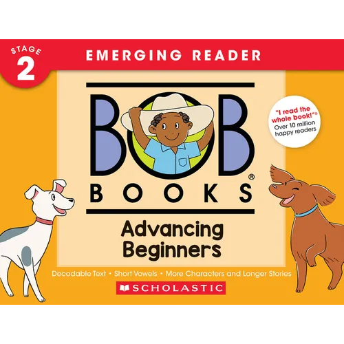 Bob Books - Advancing Beginners Hardcover Bind-Up Phonics, Ages 4 and Up, Kindergarten (Stage 2: Emerging Reader) - Hardcover