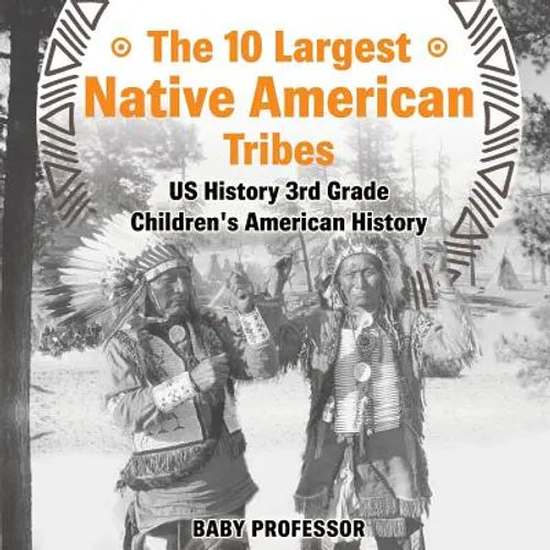 The 10 Largest Native American Tribes - US History 3rd Grade Children's American History - Paperback