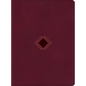 CSB Day-By-Day Chronological Bible, Burgundy Leathertouch - Imitation Leather