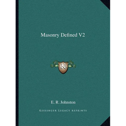 Masonry Defined V2 - Paperback