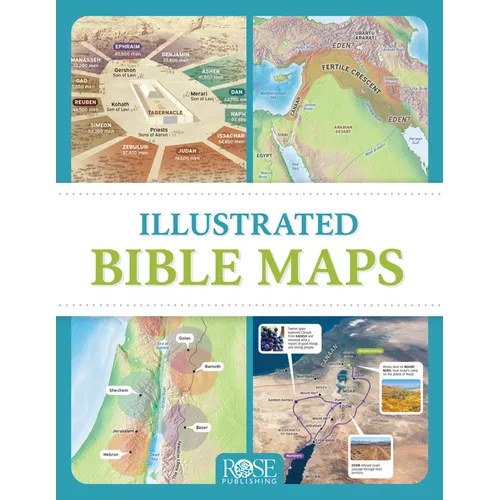Illustrated Bible Maps - Paperback