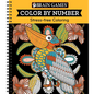 Brain Games - Color by Number: Stress-Free Coloring (Orange) - Spiral