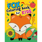 Fox Coloring Book for kids - Paperback