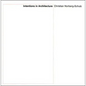 Intentions in Architecture - Paperback