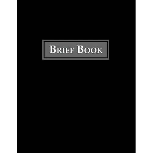Brief Book: Case Review Brief Template - Paperback