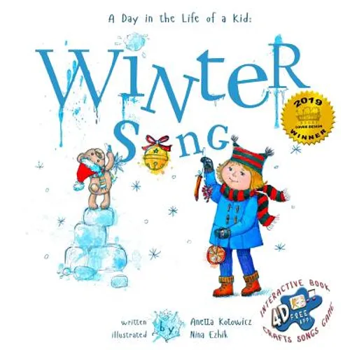Winter Song: A Day In The Life Of A Kid - A perfect children's story book collection. Look and Listen outside your window, mindfull - Hardcover