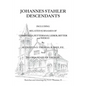 Johannes Stahler Descendants - Paperback