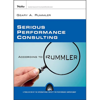 Serious Performance Consulting P - Paperback