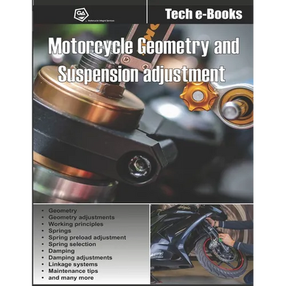 Motorcycle geometry and suspension adjustment: All you need to know to fine-tune your bike - Paperback