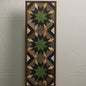 Handmade Amish Barn Quilt Banner Wall Art – 10.5in x 30in Reclaimed Wood Mosaic