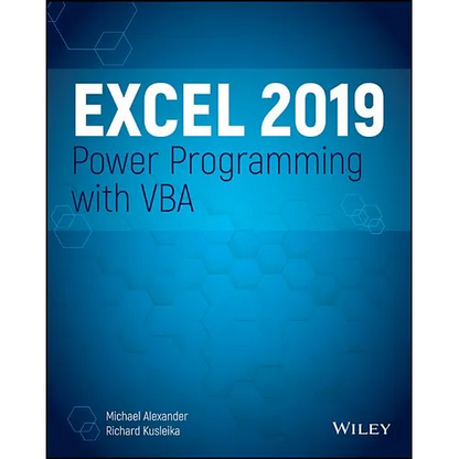Excel 2019 Power Programming with VBA - Paperback