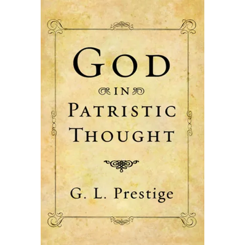 God in Patristic Thought - Paperback