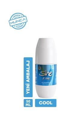 She Cool: Alcohol & Paraben-Free Roll-On Deodorant for Women - Refreshing, Moisturizing, Sensitive Skin Friendly, 50 ml