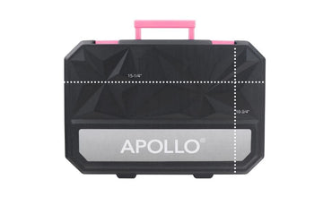 Essential 65-Piece Pink Tool Set with Socket Set and Most-Used Tools for Do it Yourself Repairs and Maintenance - DT0001P