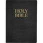 Kjver Holy Bible, Large Print, Black Genuine Leather, Thumb Index: (King James Version Easy Read, Red Letter, Premium Cowhide) - Leather