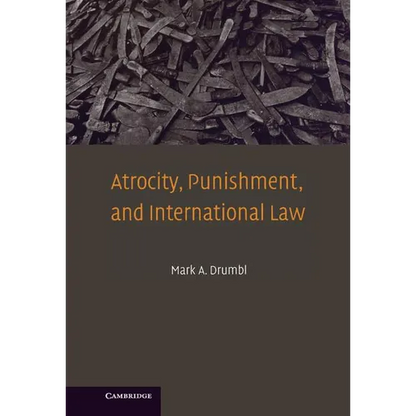 Atrocity, Punishment, and International Law - Hardcover