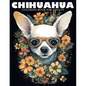 Chihuahua Coloring Book: A Funny Dog Lovers Coloring Book Chihuahua For Adults - Paperback