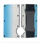 New Metal Card Bag Carbon Fiber Wallet Wallet RFID Anti-theft Swiping Blocking Technology