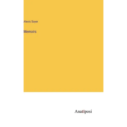 Memoirs - Hardcover