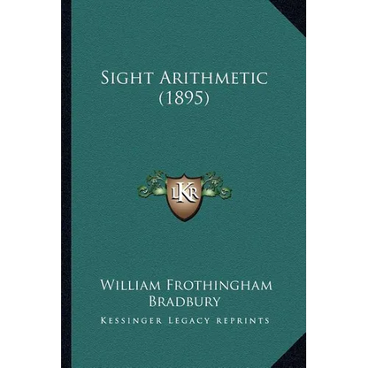 Sight Arithmetic (1895) - Paperback