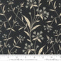 Dark Blue Arabesque Highland Midnight Cotton 44"/45" Fabric Per Yard