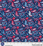 Dark Blue Patriotic Minis PMIN-6056-DB Cotton 44/45 Fabric Per Yard