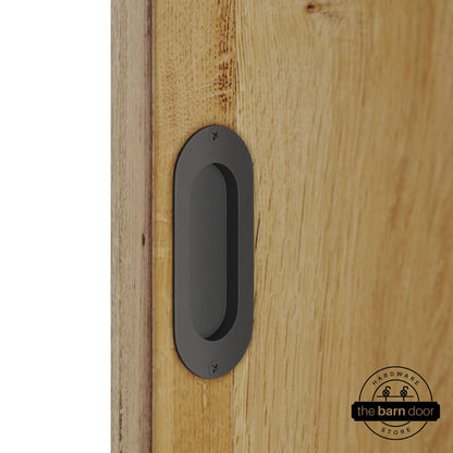 Barn Door Full Radius Flush Pull