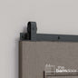 J Top Mount Heavy Duty Sliding Barn Door Hardware Kit