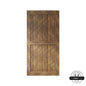 Pine Wood Patterned DIY Barn Door | 80"-84" x 26"-50"