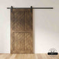 Pine Wood Patterned DIY Barn Door | 80"-84" x 26"-50"