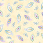 Daydreams Small Leaves 44"/45" Fabric Per Yard