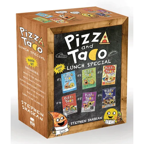 Pizza and Taco Lunch Special: 6-Book Boxed Set: Books 1-6 (a Graphic Novel Boxed Set) - Hardcover