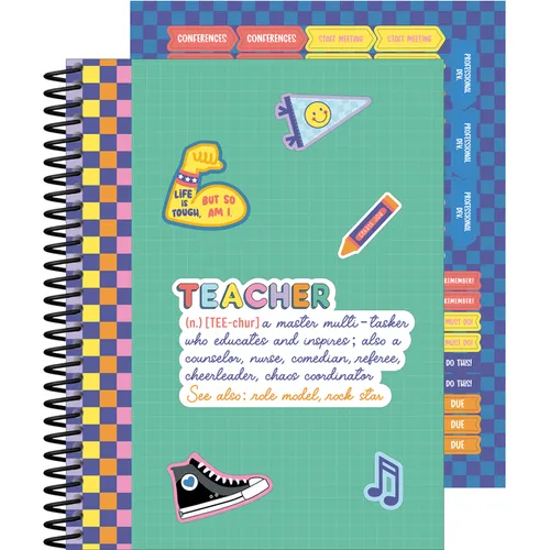 We Stick Together Teacher Planner - Spiral