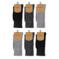 Ozzy Women's Woolen Sleep Socks - 6 Pairs, Warm, Cozy, Comfortable, Multiple Colors