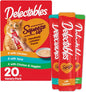 Delectables Squeeze Up Cat Treats Variety Pack, Creamy Puree Tubes