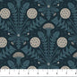 Denim Dandelion Tender Cotton 44"/45" Fabric Per Yard