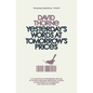 Yesterday's Words at Tomorrow's Prices - Paperback