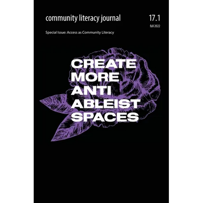 Community Literacy Journal 17.1 (Fall 2022) - Paperback