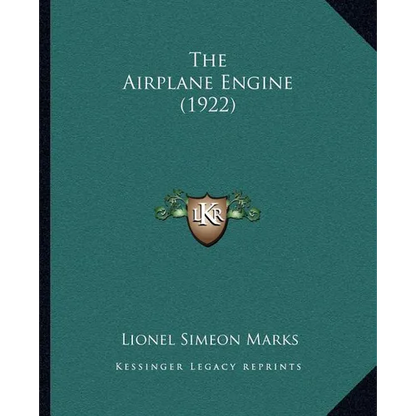 The Airplane Engine (1922) - Paperback