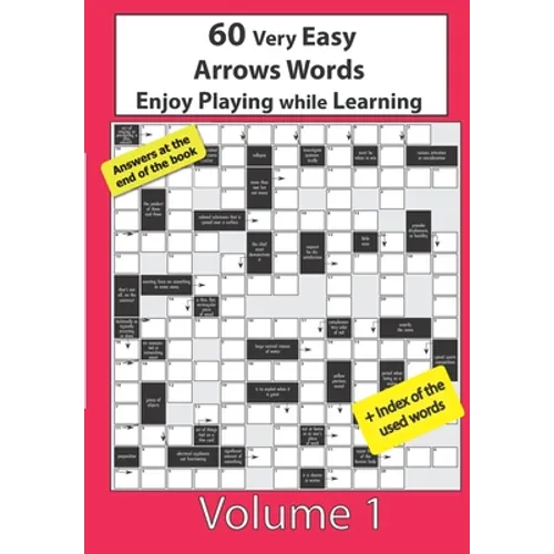 Very easy Arrows Words: Dedicated to help learning English - Paperback