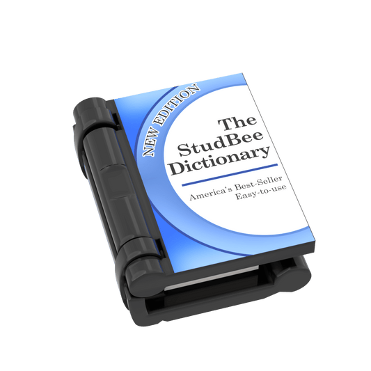 Dictionary - Custom Printed Minifig Accessory - Made using LEGO® Parts
