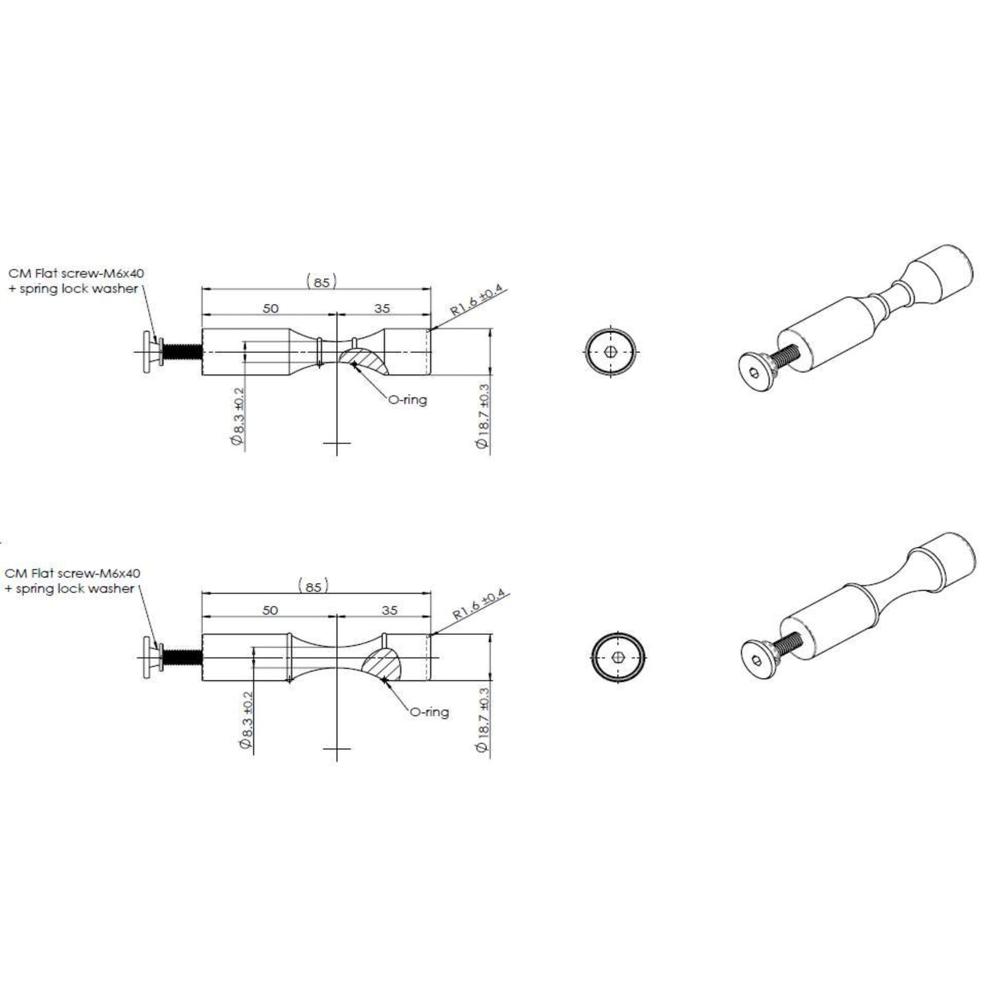 Label-Forward Wine Peg