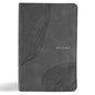 CSB Single-Column Compact Bible, Digital Study Edition, Charcoal Leathertouch - Imitation Leather