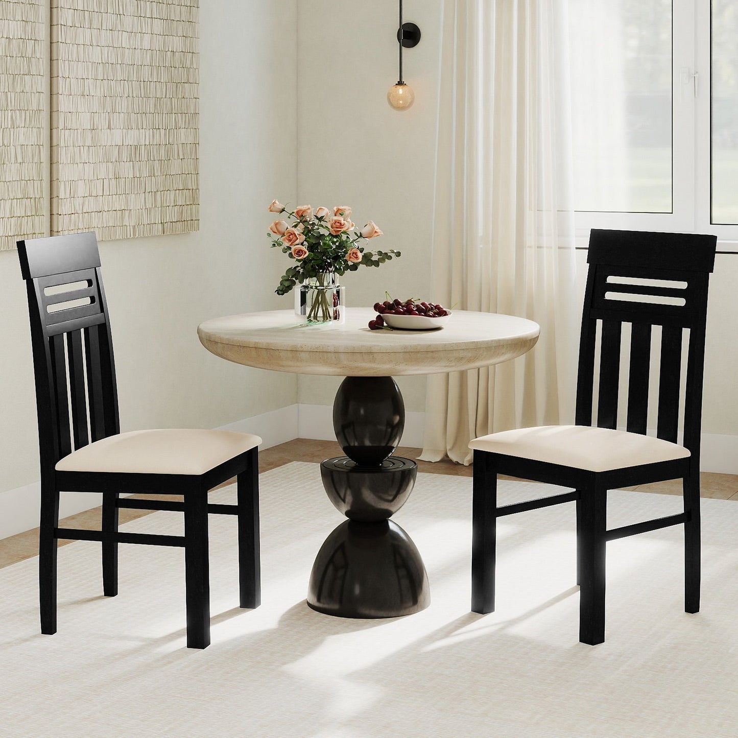 Dining Chairs High Back Dining Room Chairs Set of 2