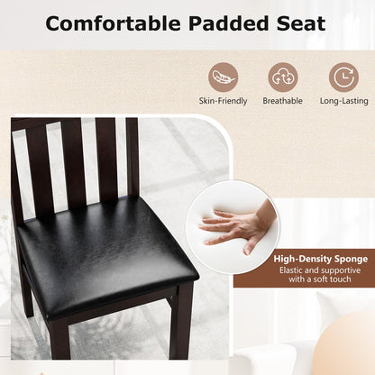 Dining Chairs High Back Dining Room Chairs Set of 2