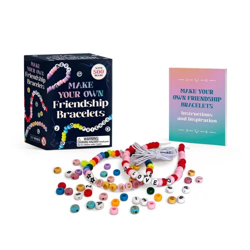 Make Your Own Friendship Bracelets: With 500 Beads - Paperback