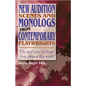 New Audition Scenes and Monologs from Contemporary Playwrights - Paperback