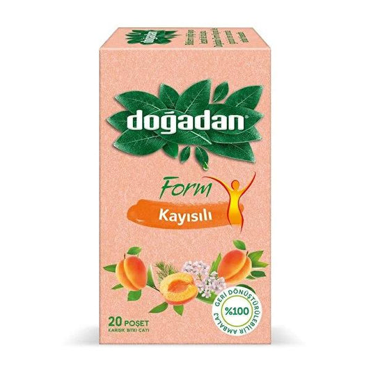 Do_adan Form: Apricot Herbal Tea for Weight Management & Natural Detox - Delicious & Effective Diet Tea
