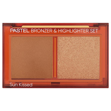 Pastel Profashion Bronzer & Highlighter Makeup Palette Set for Natural Glow - Vegan, Cruelty-Free, Dermatologically Approved