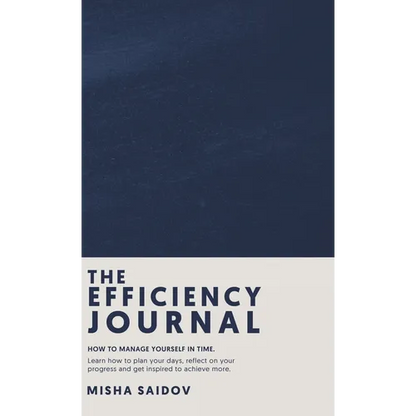 The Efficiency Journal - Hardcover